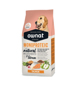Ownat Classic Monoproteica Salmão Ração para Cães