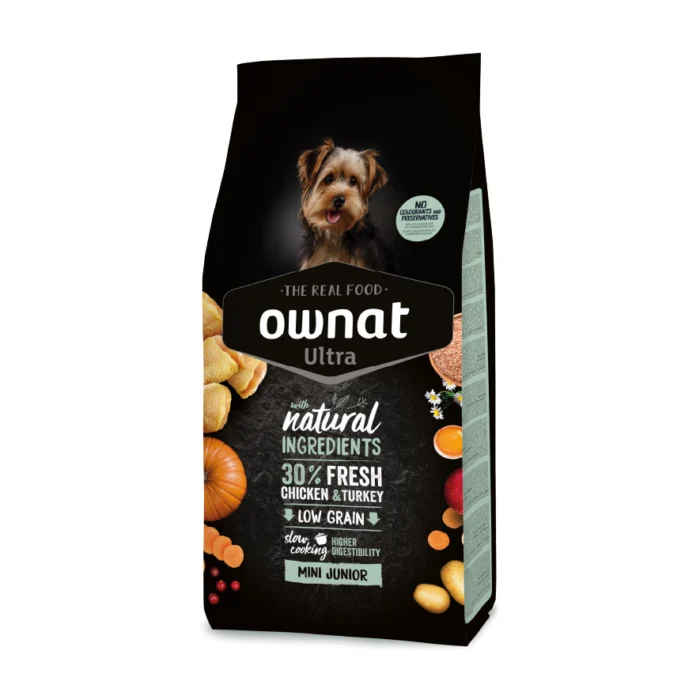 Ração para Cão Ownat Mini Junior