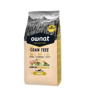 Ownat Just GRAIN FREE Junior Ração para Cães