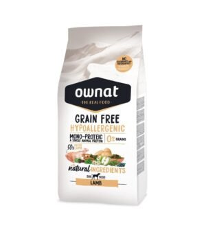 Ownat Hypo GRAIN FREE Borrego Ração para Cães