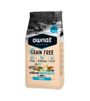 Ownat Just GRAIN FREE Truta Ração para Cães