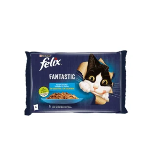 ração húmida gato Felix Fantastic Festin Mar