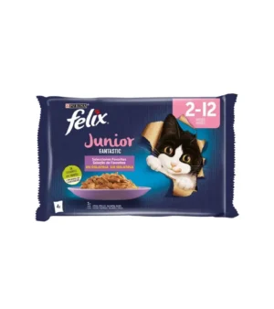 Ração Húmida Gato Felix Junior Fantastic
