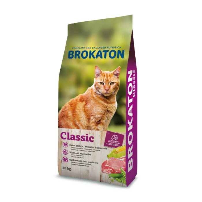 Ração para Gato Brokaton Classic