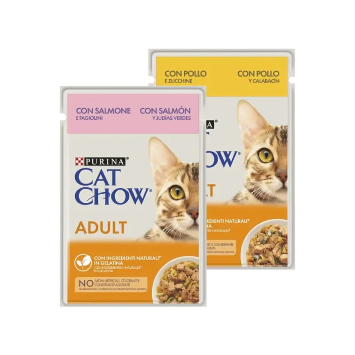 Ração Húmida para Gato Cat Chow em Gelatina