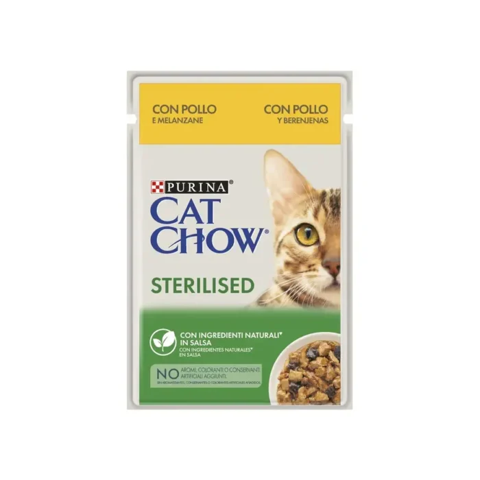Ração Húmida Gato Cat Chow Esterilizado Frango