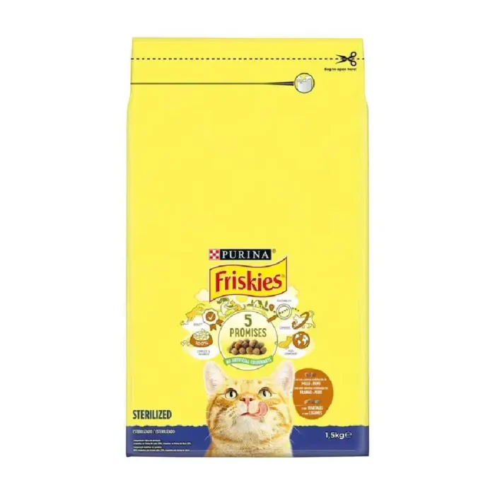 Ração para Gato Friskies Esterilizado