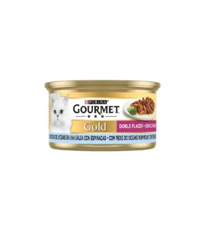 Gourmet Gold Duo Peixe do Oceano e Molho de Espinafres