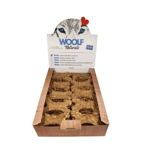 Ossos para Cão Woolf Naturals Vitela e L-Carnitina