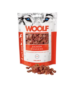 Sancak para cão e gato Woolf Bocaditos de Salmão
