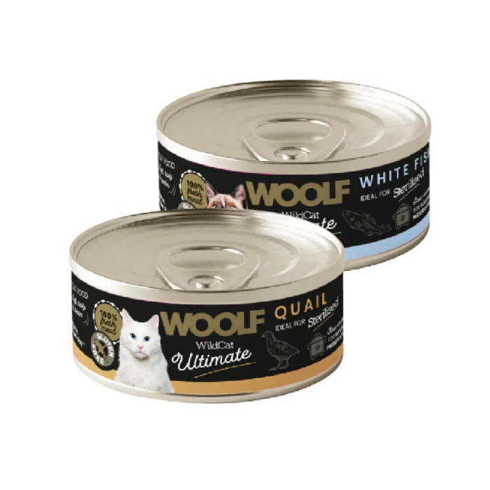 Ração Húmida para Gato Woolf Ultimate Esterilizado