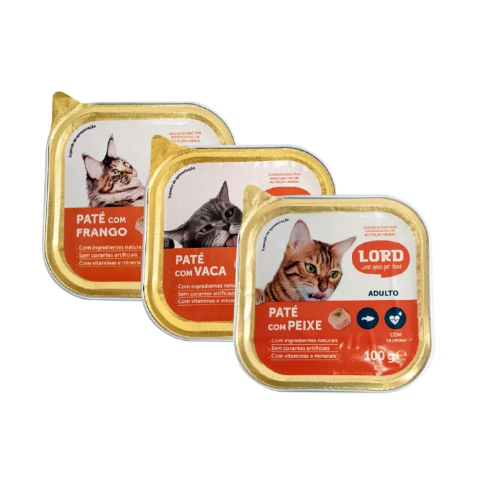 Ração Húmida para Gato Lord